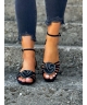 Bardzo wygodne sandały RUSIN DESIGN OLMEDO BLACK skóra naturalna