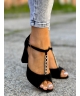 Cudowne MEGA wygodne sandały RUSIN FONSI BLACK skóra naturalna