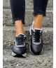 Mega wygodne sportowe buty NIERI BLACK GLITTER